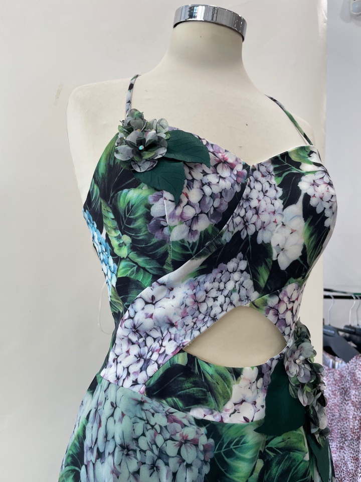 Abito lungo ab43 ItaliaCouture - immagine 6