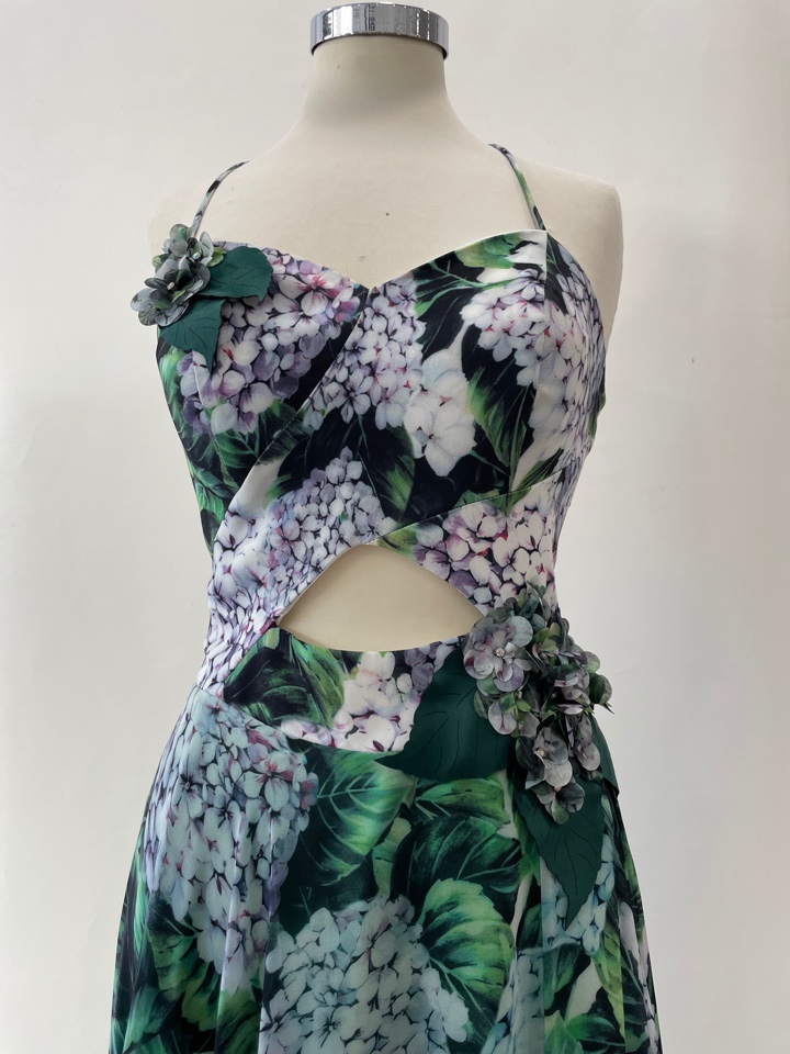 Abito lungo ab43 ItaliaCouture - immagine 7