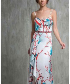 Abito con stola Italia Couture 20AB49