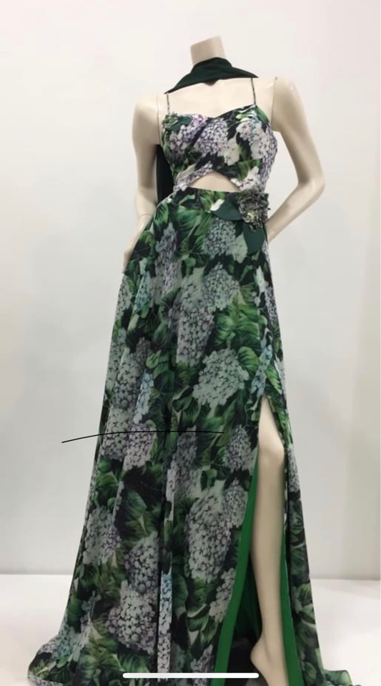 Abito lungo ab43 ItaliaCouture - immagine 9