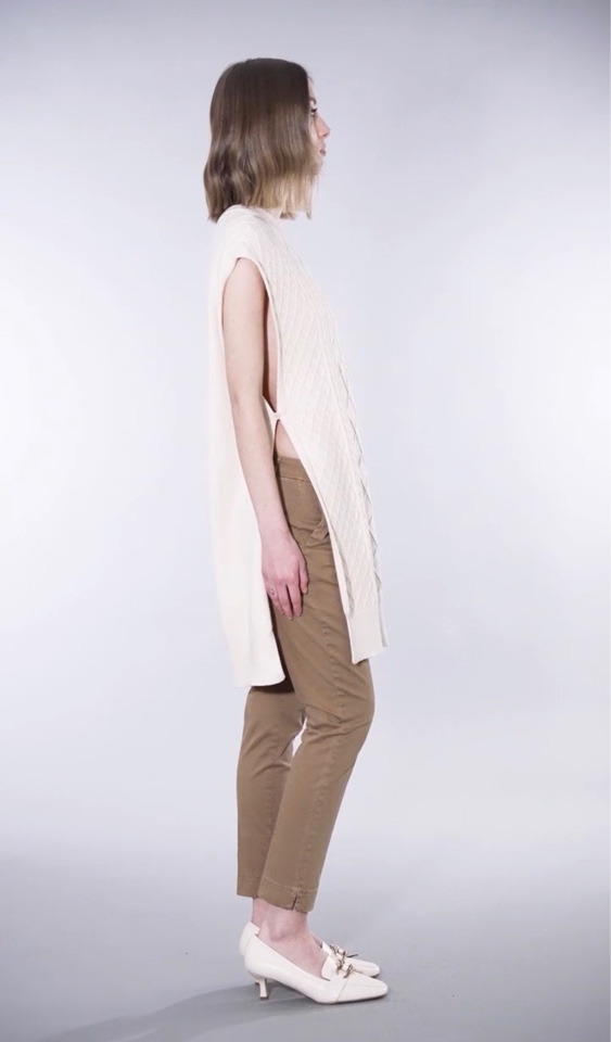 Gilet WHITE WISE WW1M431 - immagine 3