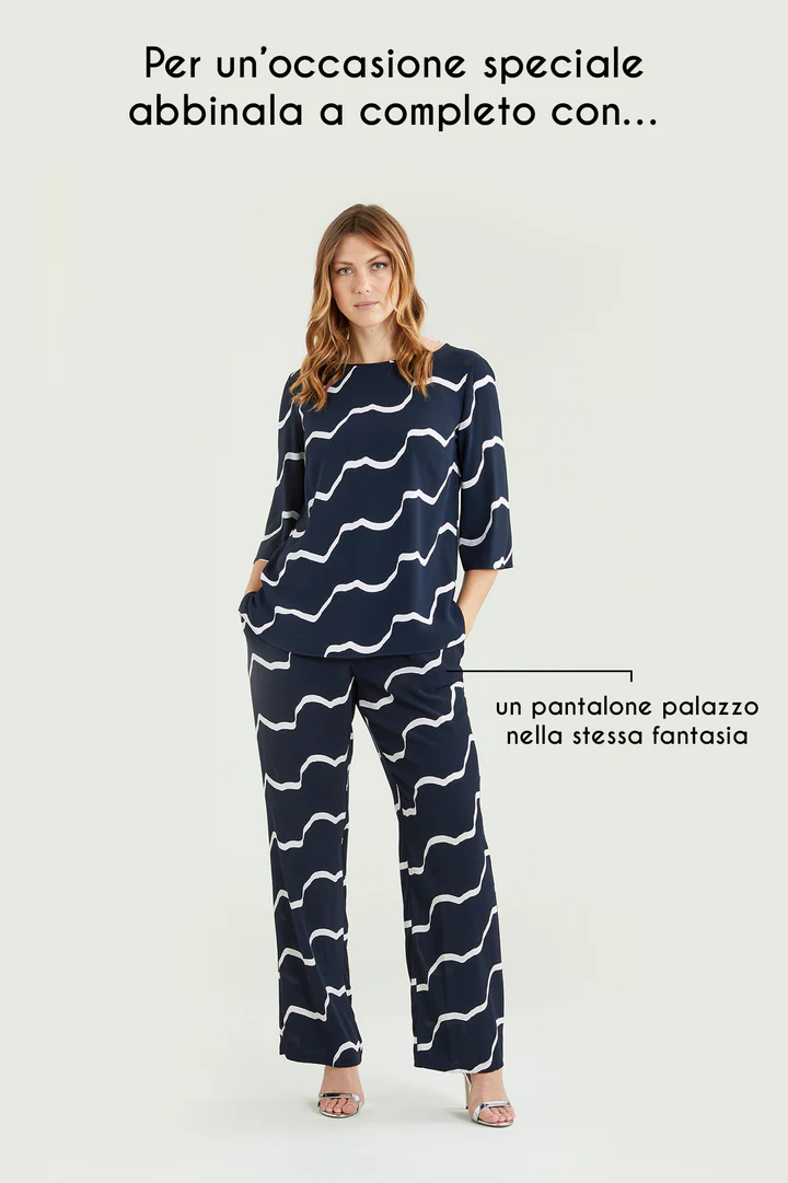 Blusa 2065F001636 Luisa Viola - immagine 8