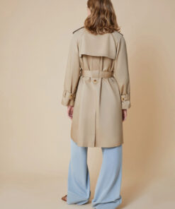 Alternative view of Trench DEMETRA PennyBlack