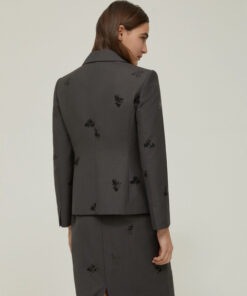 Alternative view of Blazer TERRY PennyBlack