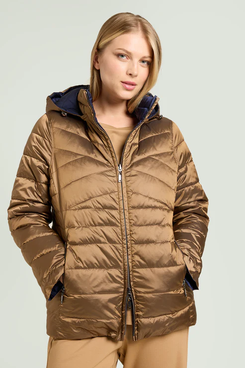 Piumino Luisa Viola F726F001162N