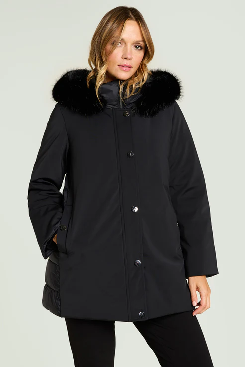 Piumino Luisa Viola F737F001173N